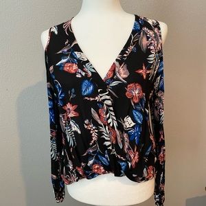 Lush cold shoulder top